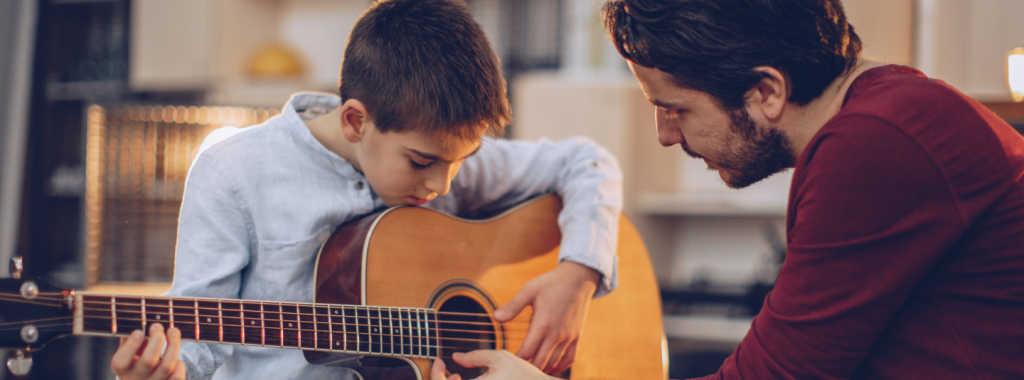 Enfant guitare