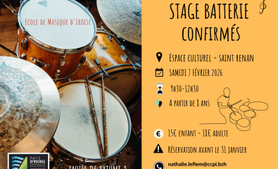 Stage batterie percussions