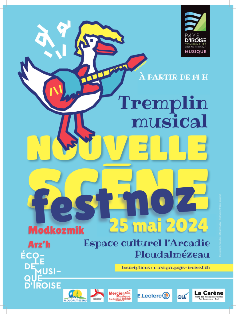 Affiche du tremplin Nouvelle scène Fest noz 2024