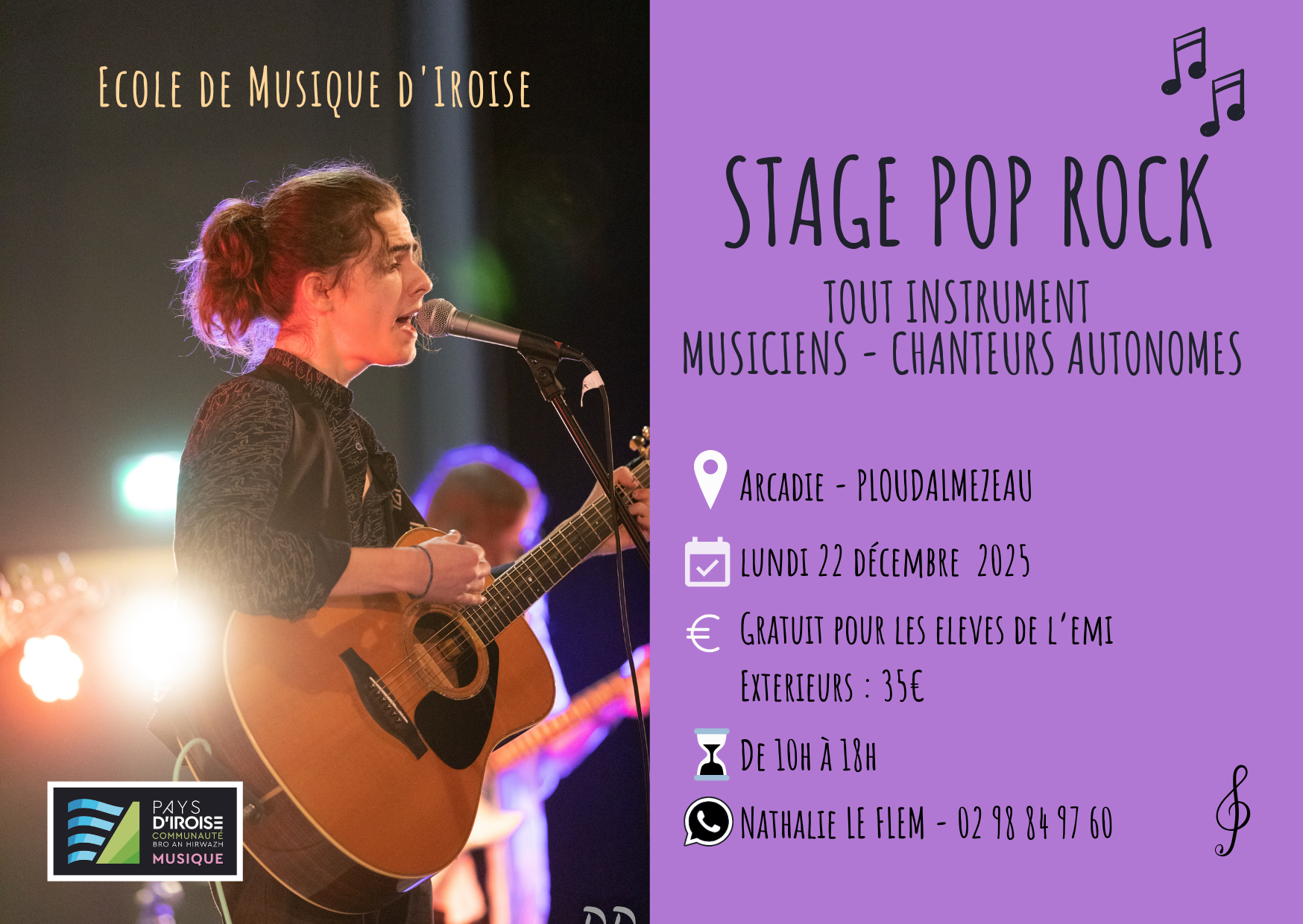 Stage pop rock